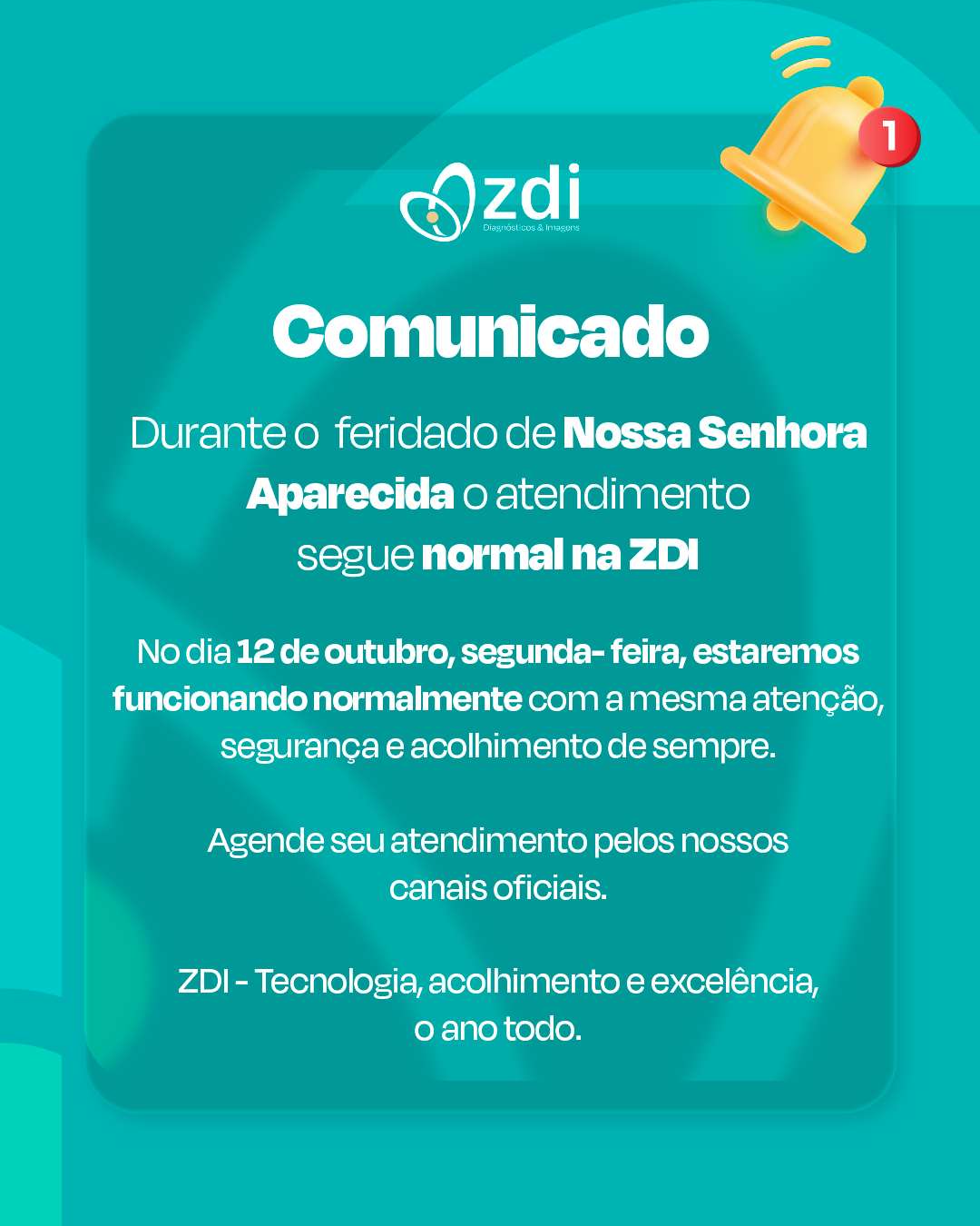 Comunicado ZDI Diagnósticos